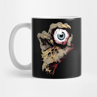 Hand and Giant Eyeball Mug